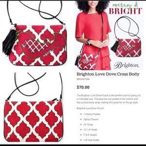 Brighton Love Dove Pouch